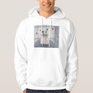 Anemon- och vallmotillbringareblommor 2008 stillar hoodie