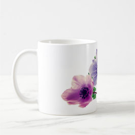 Anemonblomma Kaffemugg