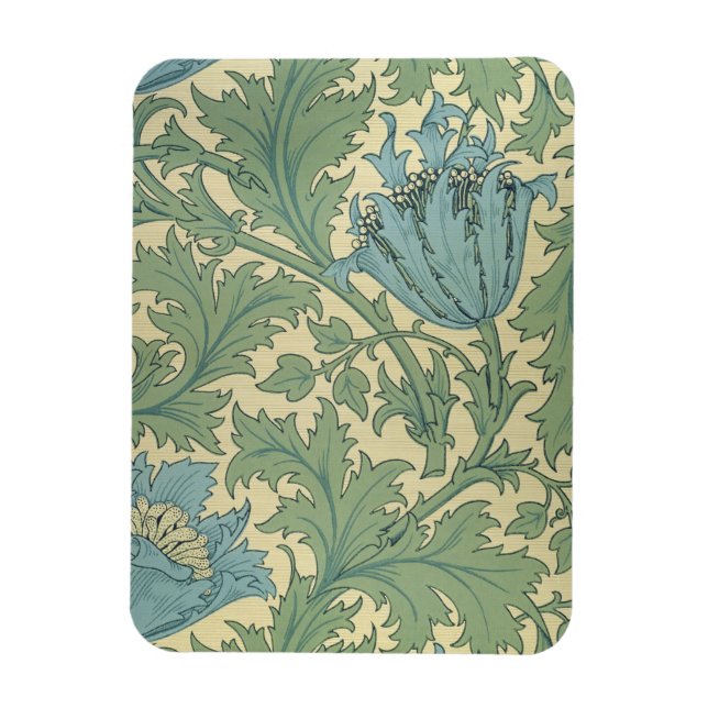 Anemondesign (textilier) magnet (Vertikal)