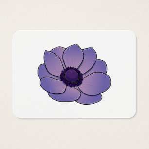Anemone-blomman älskare visitkort