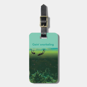 Anemone Luggage Tag Bagagebricka
