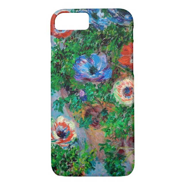 Anemone, Monet Case-Mate iPhone Skal (Baksida)