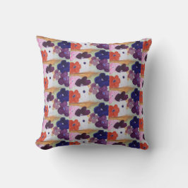 Anemone Vår blommor Cushion Kudde