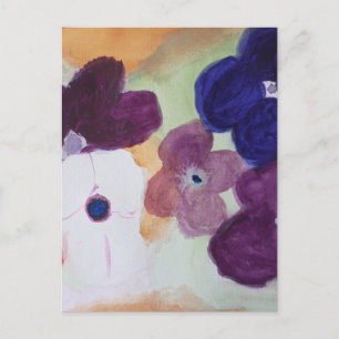 Anemone Vår blommor vykort