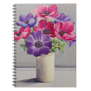 Anemoner Anteckningsbok