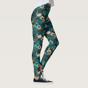 Anemoner Blomma Löparanemoner Gnistrar Gåvor För Leggings