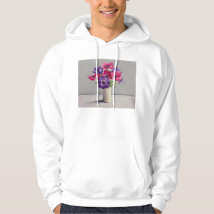 Anemoner Tröja Med Luva