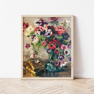 Anemones Bouquet Luce Boyals Poster