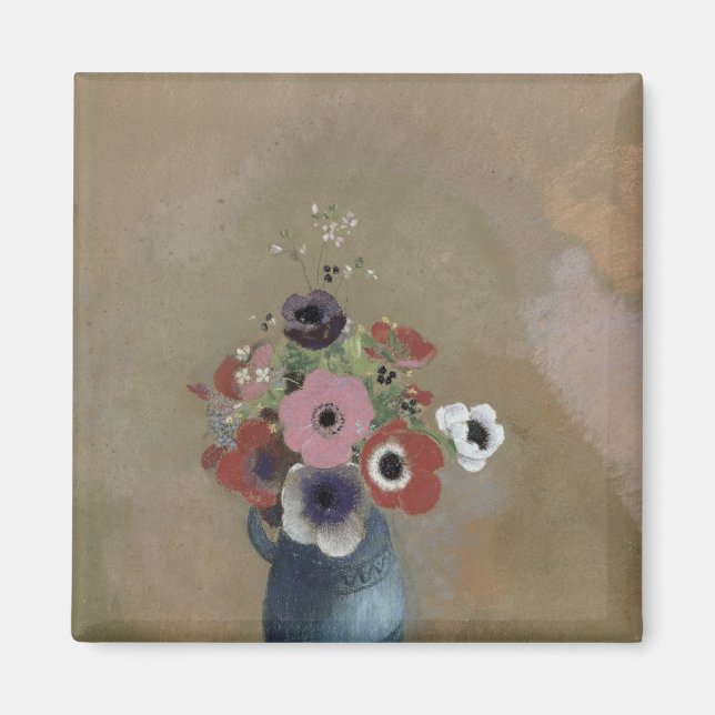 Anemones Bouquet Magnet (Framsidan)