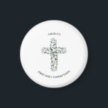 Anemones och Eucalyptus kor First Heliga Communion Magnet<br><div class="desc">Anemones och Eucalyptus kor First Heliga Communion</div>