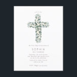 Anemones och Eucalyptus kor First Heliga Communion Vykort<br><div class="desc">Anemones och Eucalyptus kor First Heliga Communion</div>