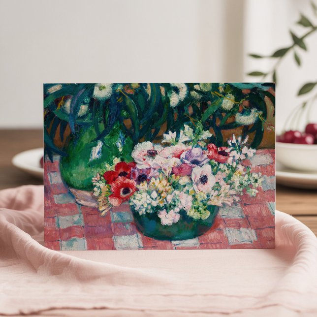 Anémones | Theo van Rysselberghe Kort (Skapare uppladdad)