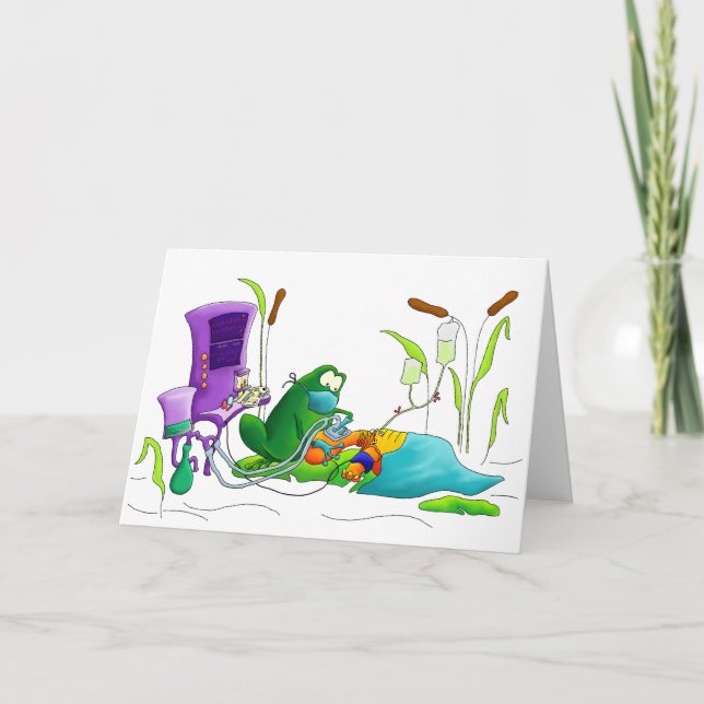 Anestesi Doktor Frog Kort (Framsida)