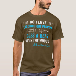 Anestesi Nurse CRNA Funny Anestesiolog Anest T Shirt