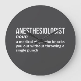 Anestesiolog Humor Definition Clock Stor Klocka