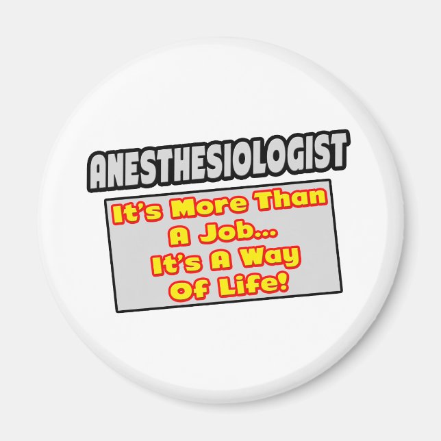 Anestesiolog.. mer än jobb, livsstil magnet (Framsidan)