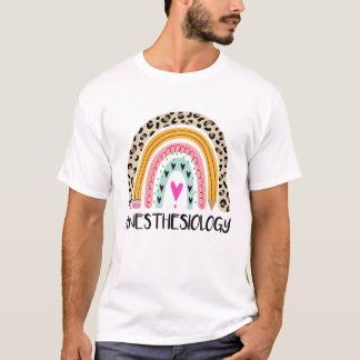 Anestesiolog Rainbow Heart Anestesi Doktor T Shirt