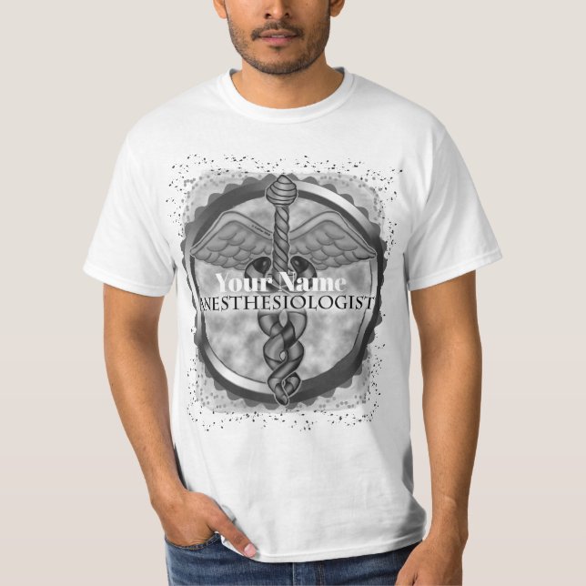 Anestesiolog silver t shirt (Framsida)