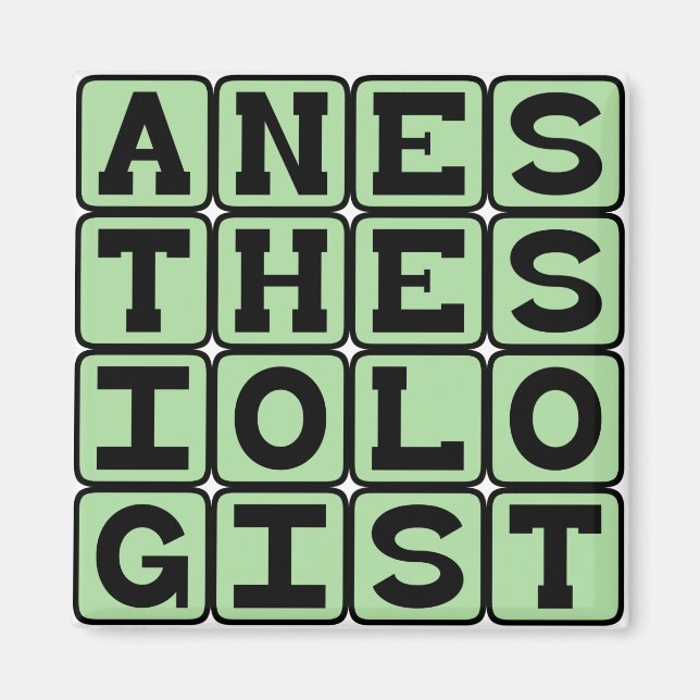 Anestesiolog, specialist på kirurgi magnet (Framsidan)