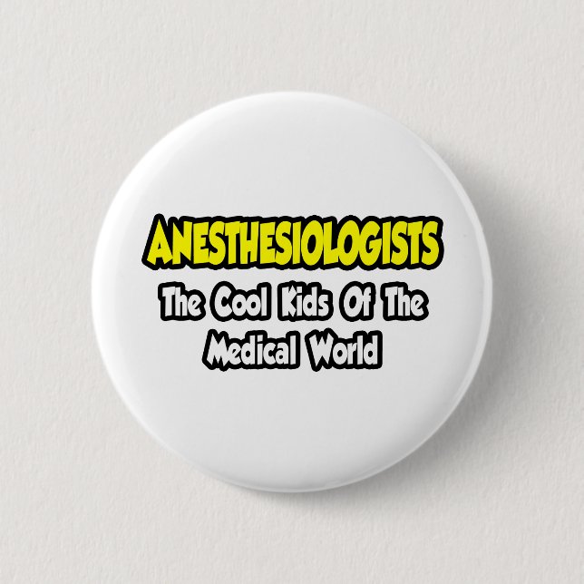 Anestesiologer... Coola Kids of Med World Knapp (Framsida)