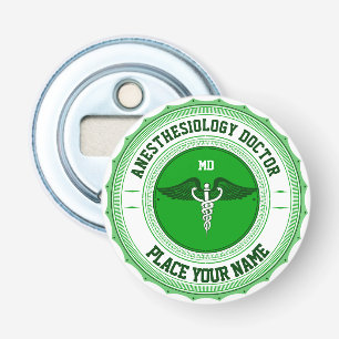 Anestesiologi Caduceus Anpassade MD Specialty Flasköppnare