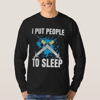 Anestesiologi för anestesiolog sjuksköterska anest t shirt