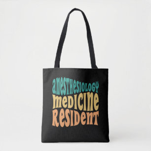 Anestesiologi Medicinskt bosatt Match Day Gift Tygkasse