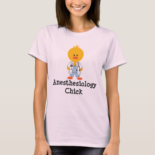 Anestesiologisk Chick Organic Shirt Tee (Framsida)