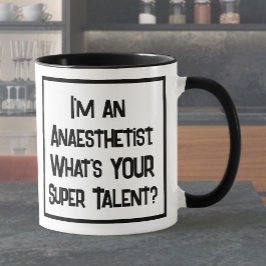 Anestetist Toppen Talent. Två tonkaffe Mugg