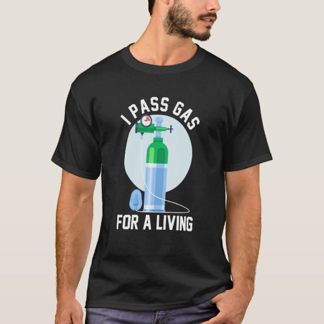 Anesthesia Doctor Anesthesiologist I Pass Gas For  T Shirt (Framsida)