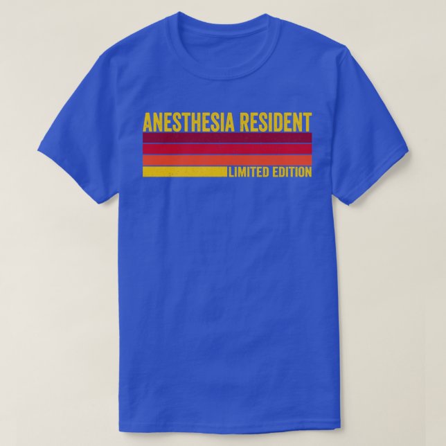 Anesthesia Resident T Shirt (Design framsida)