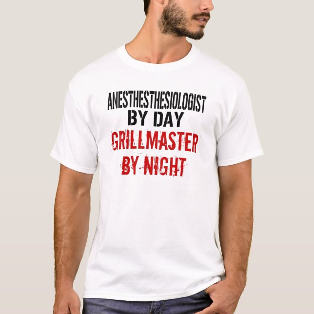 Anesthesiolog Grillmaster T-shirt (Framsida)