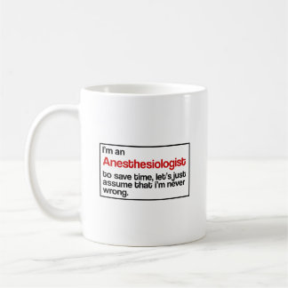 Anesthesiologist Kaffemugg