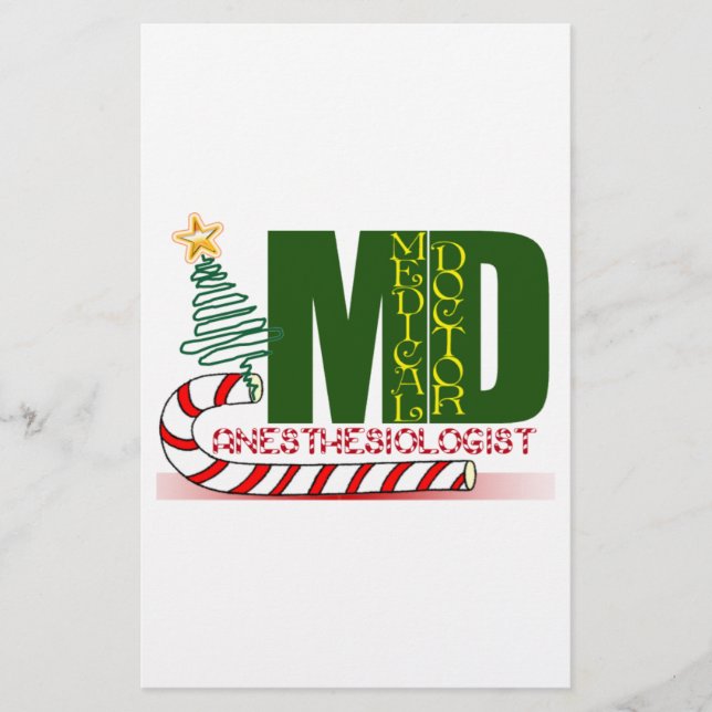 AnesthesiologistGOD JUL Brevpapper (Framsida)