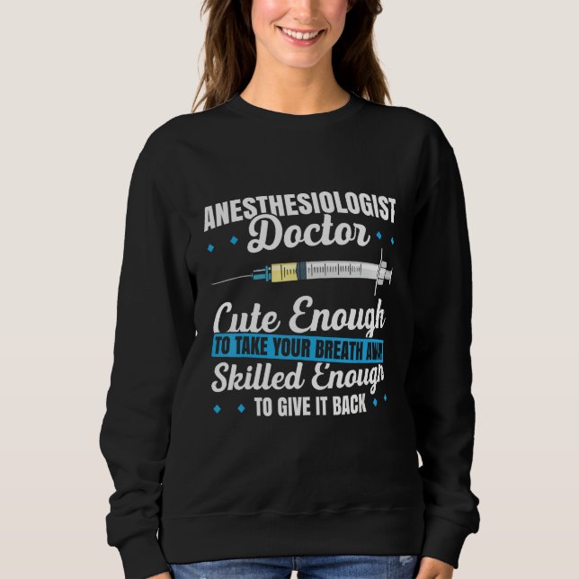 Anesthesiology For Anesthesiologist Nurse Anesthet T Shirt (Framsida)