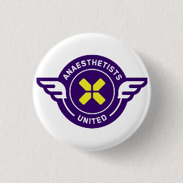 Anesthetists Unite Badge Knapp
