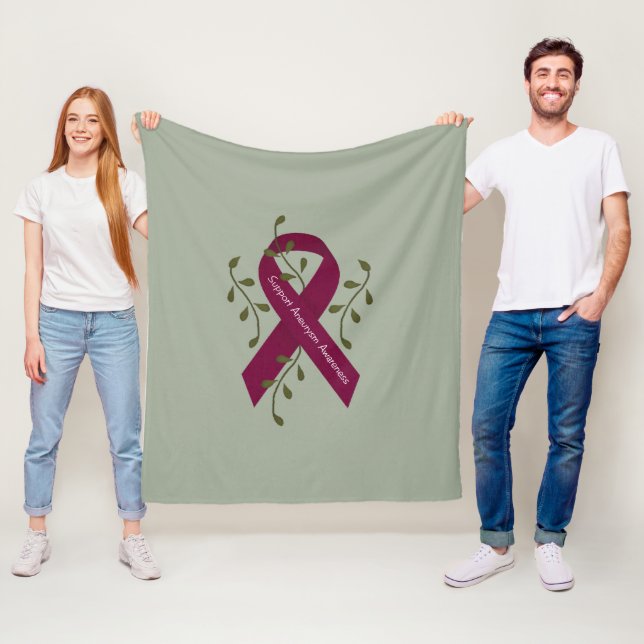Aneurysm Awareness Fleece Blanket (På plats)