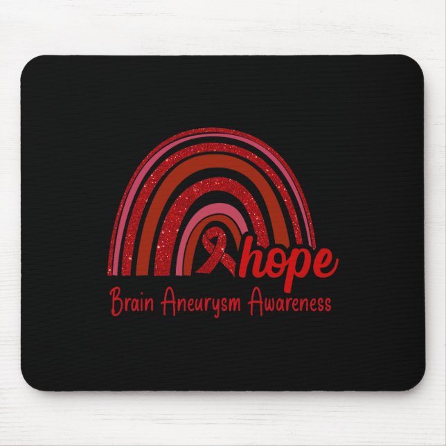 Aneurysm Awareness Hope Rainbow Musmatta (Framsidan)