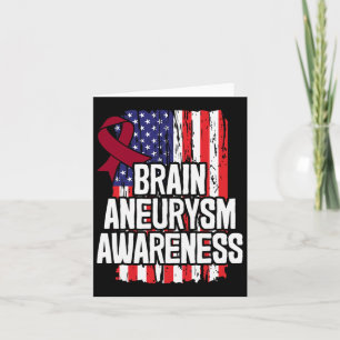 Aneurysm Awareness Ribbon Kort
