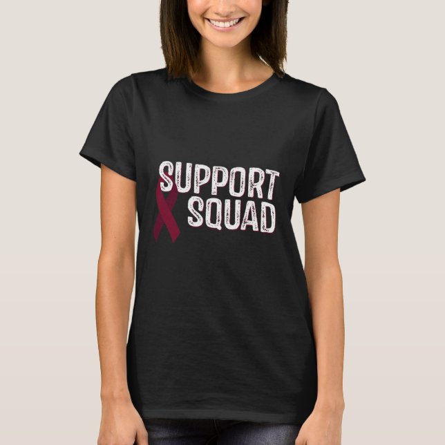 Aneurysm Awareness Support Square 1 T Shirt (Framsida)