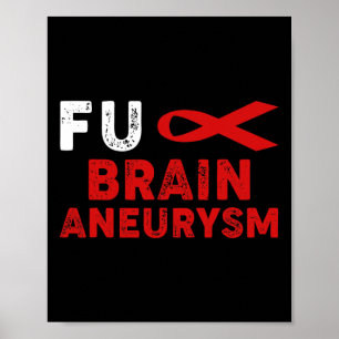 Aneurysm Awareness Support Survivor Poster