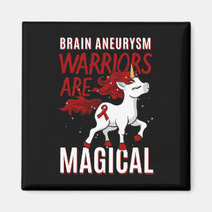 Aneurysm Awareness Unicorn Supporter Intracranial Magnet