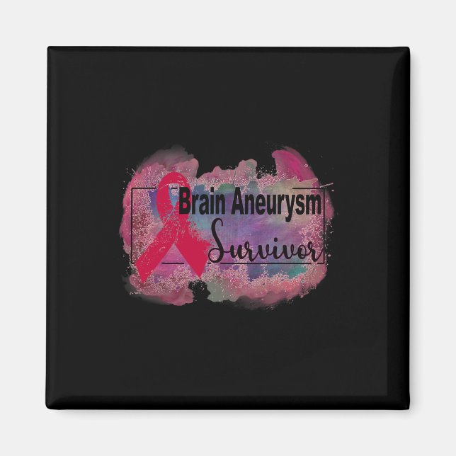 Aneurysm Medvetenhet 8 Magnet (Framsidan)