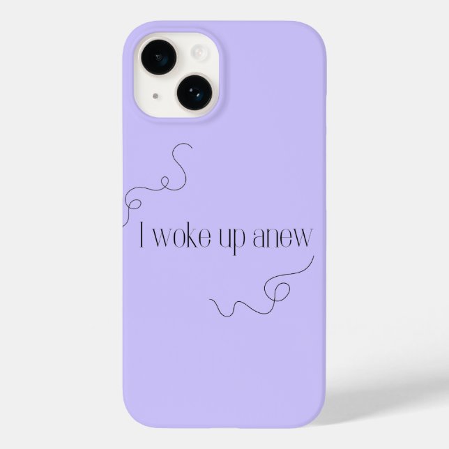 Anew iphone case i Lavender (Baksida)