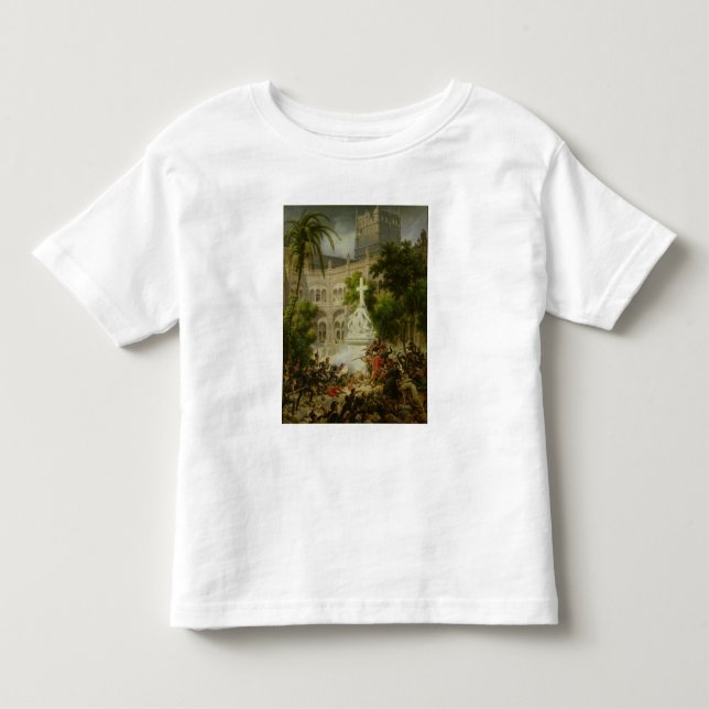 Anfall på kloster av San Engracio in T-shirt (Framsida)