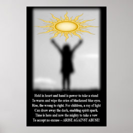 Anfalla mot missbruk poster