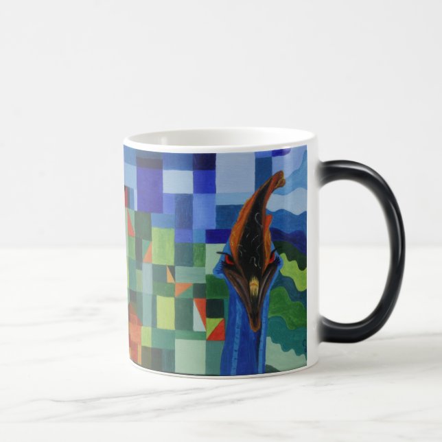 Anfallen Cassowary Magisk Mugg (Höger)