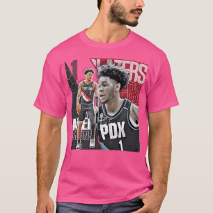 Anfernee Simons Basketball Shirt Tapestry T