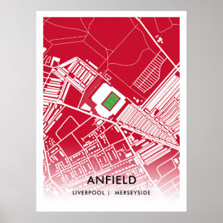 Anfield Stadium Print, Value Poster Pappert (proje