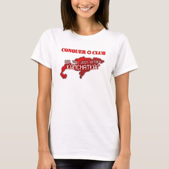 Anföll du precis Kamchatka? Tee (Framsida)